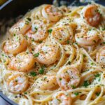 Creamy Shrimp Pasta With Alfredo Sauce Recipe