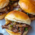 Easy Philly Cheesesteak Sliders Recipe