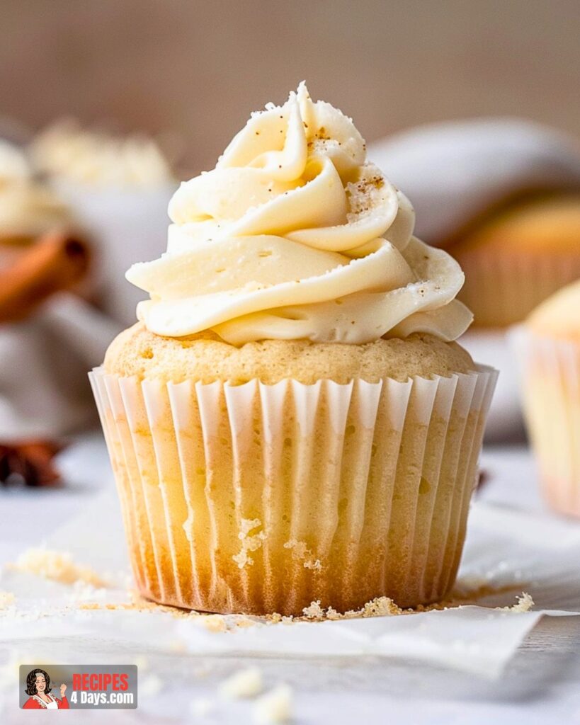 Eggnog Cupcakes Recipe