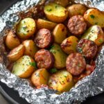 Foil-Packet Potatoes and Sausage Recipe