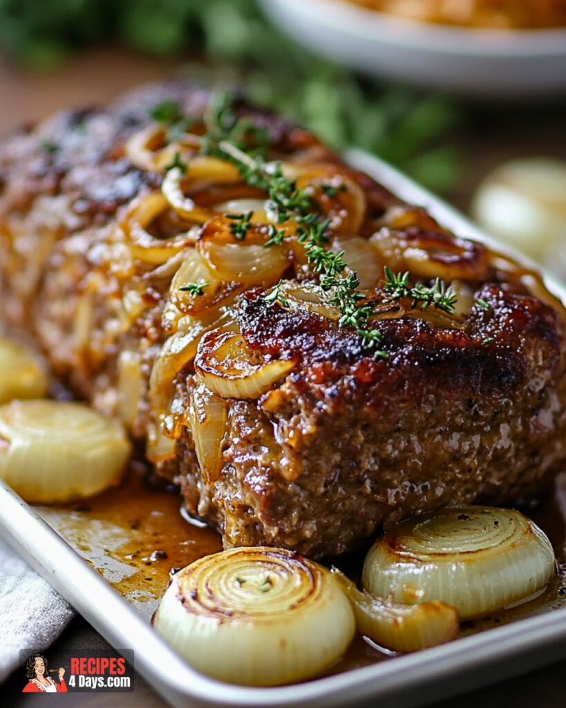 French Onions Meatloaf Recipe