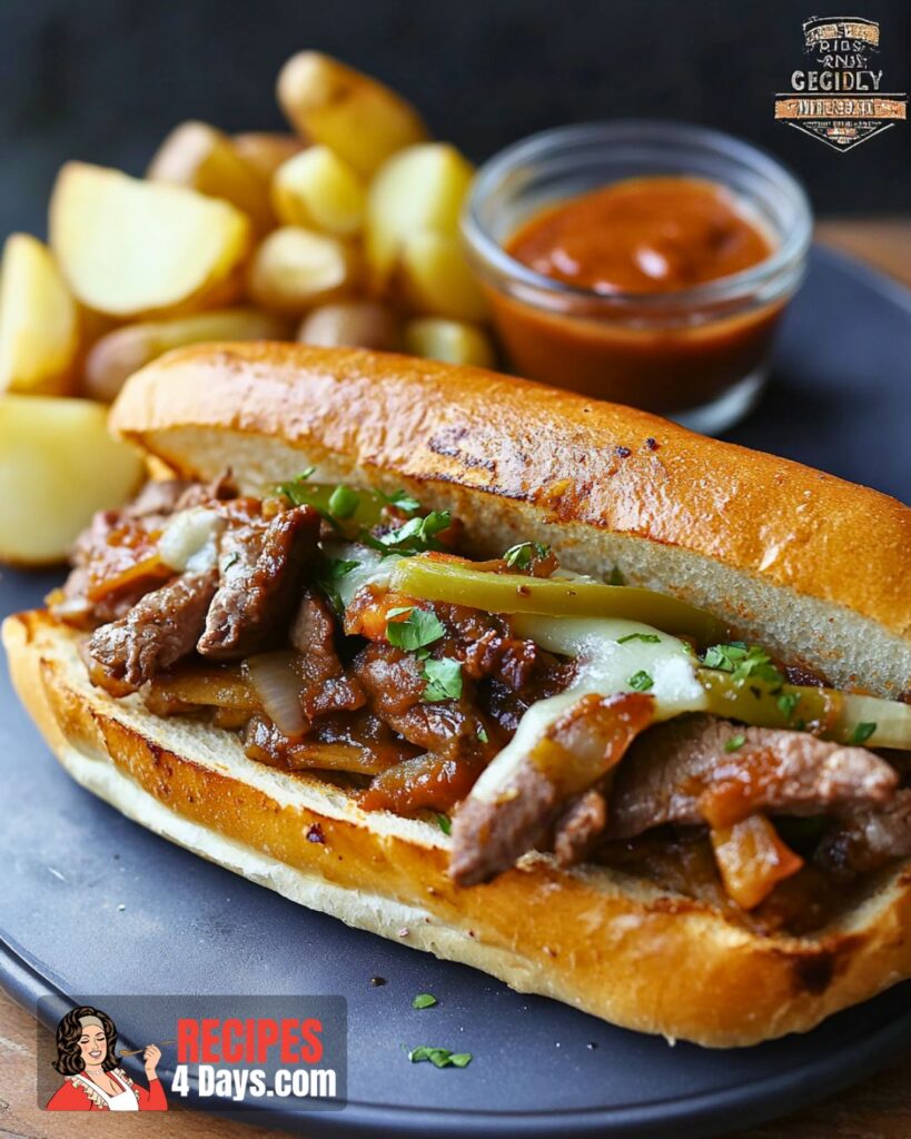 Memphis BBQ Cheesesteak Recipe