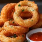 Mozzarella Stick Onion Rings Recipe