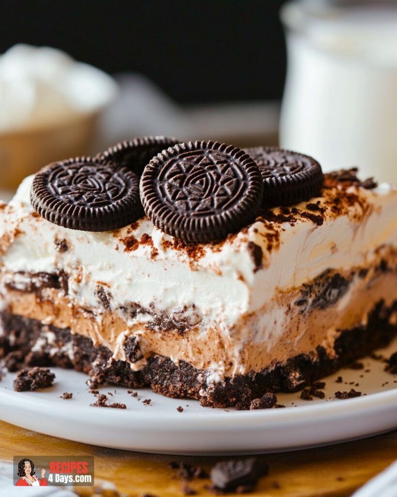 No-Bake Oreo Lasagna Recipe