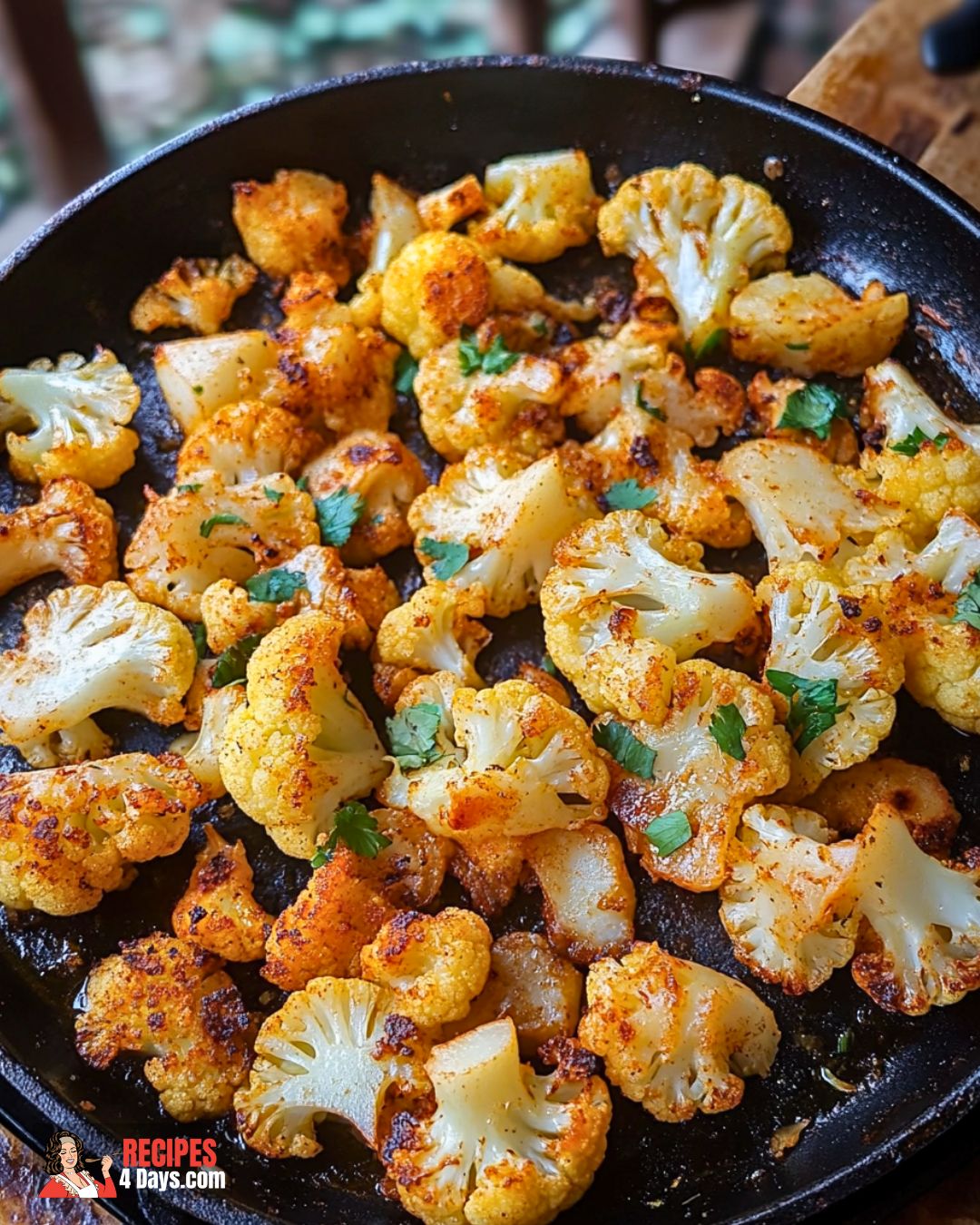 Oven Roasted Cauliflower Recipe