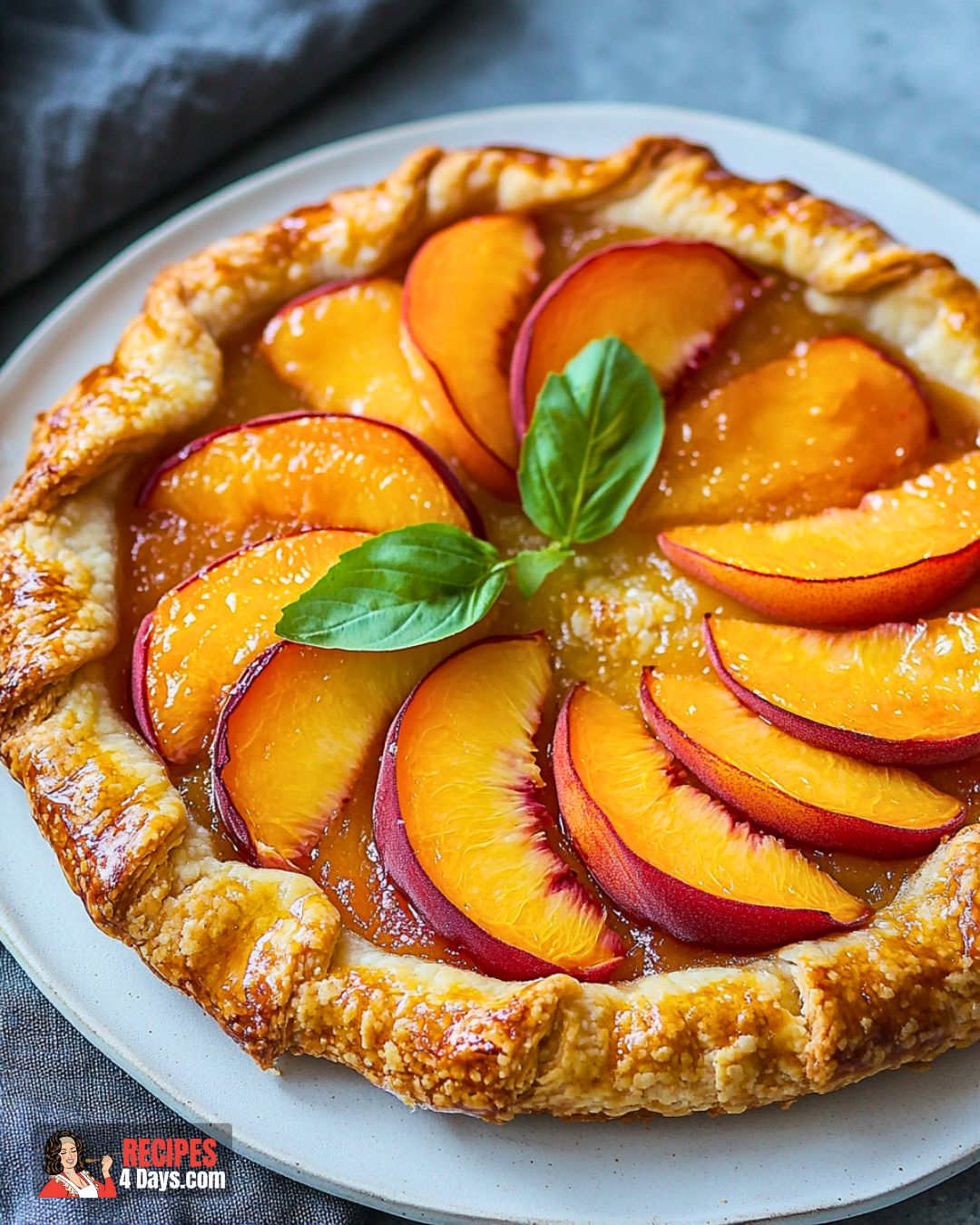 Peach Galette Recipe