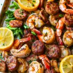 Shrimp and Sausage Sheet Pan Dinner Recipe