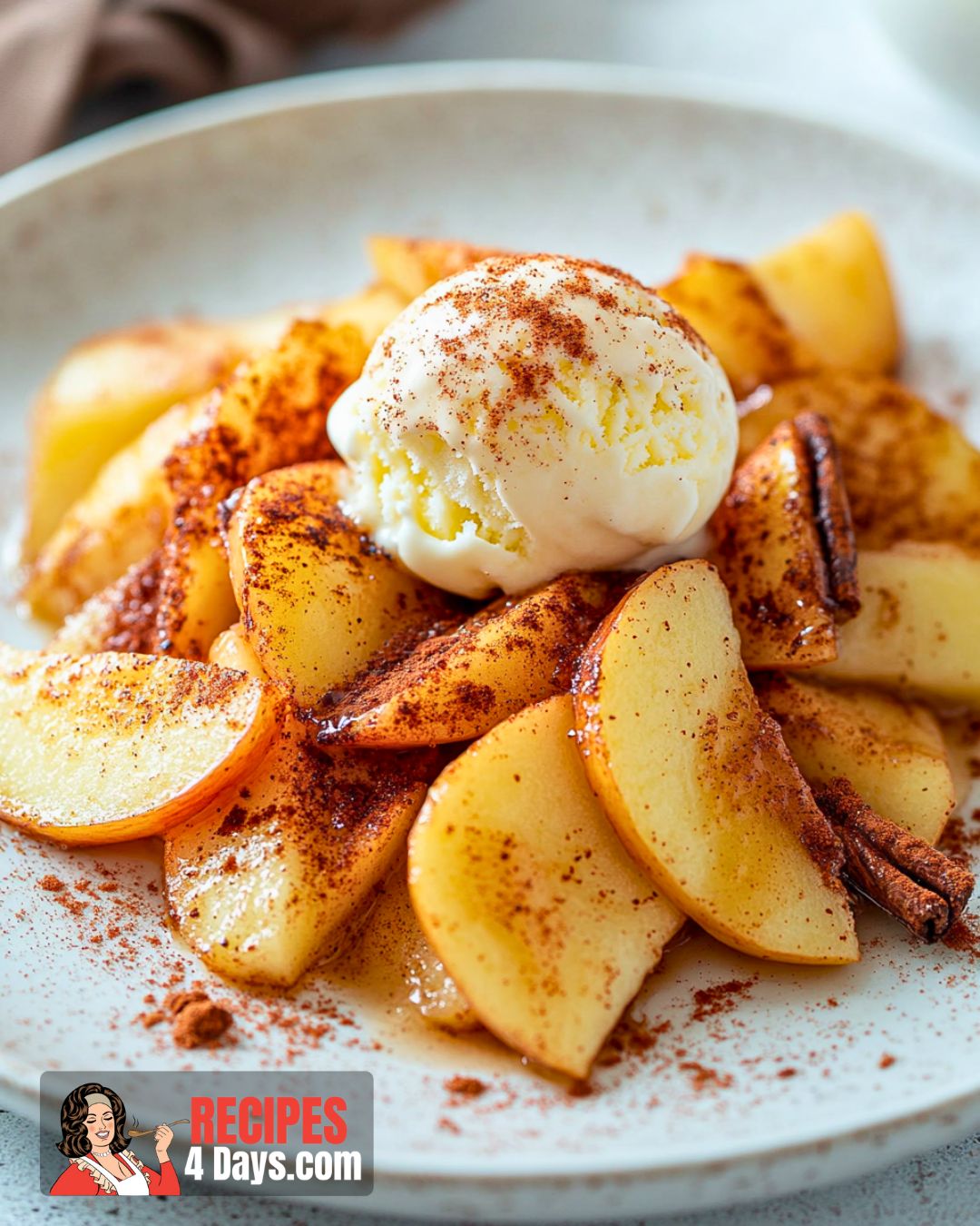 Air Fryer Apples Recipe