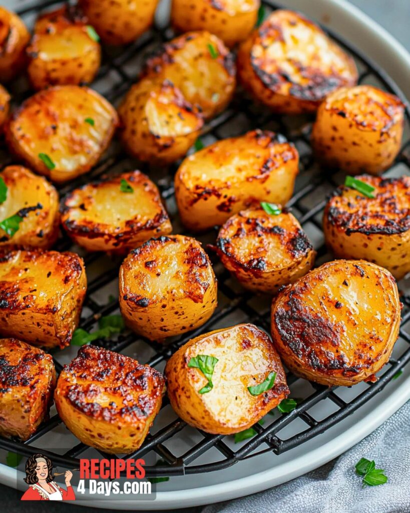 Air Fryer Honey Mustard Potatoes Recipe