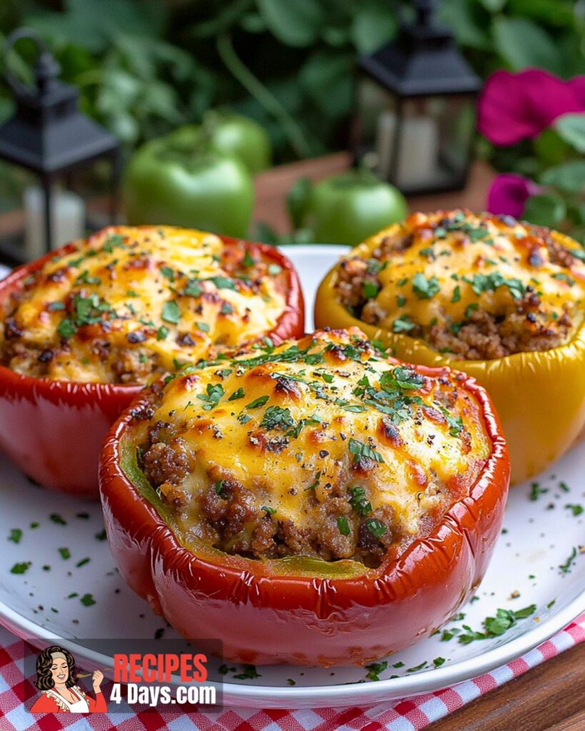 Air Fryer Stuffed Peppers Recipe