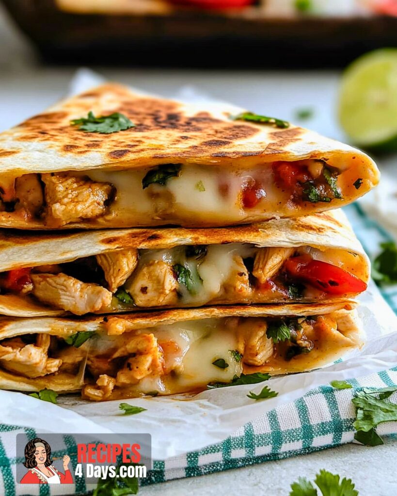 Authentic Chicken Quesadilla Recipe