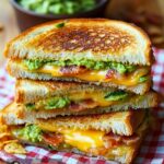 Bacon Guacamole Grilled Cheese Sandwich Recipe