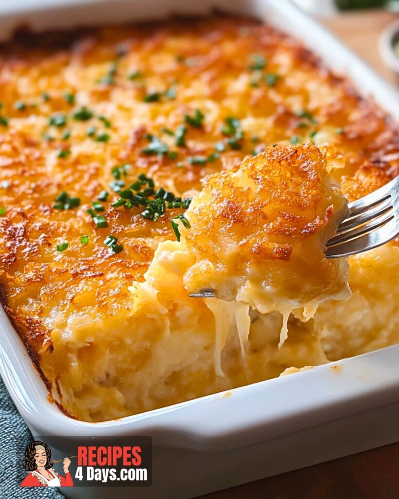 Grandma's Hash Brown Casserole Recipe