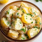 Healthy Yoghurt Potato Salad Recipe