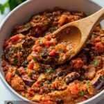 Moroccan Zaalouk ( Eggplant Salad) Recipe