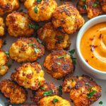 Oven Crispy Cauliflower Bites Recipe