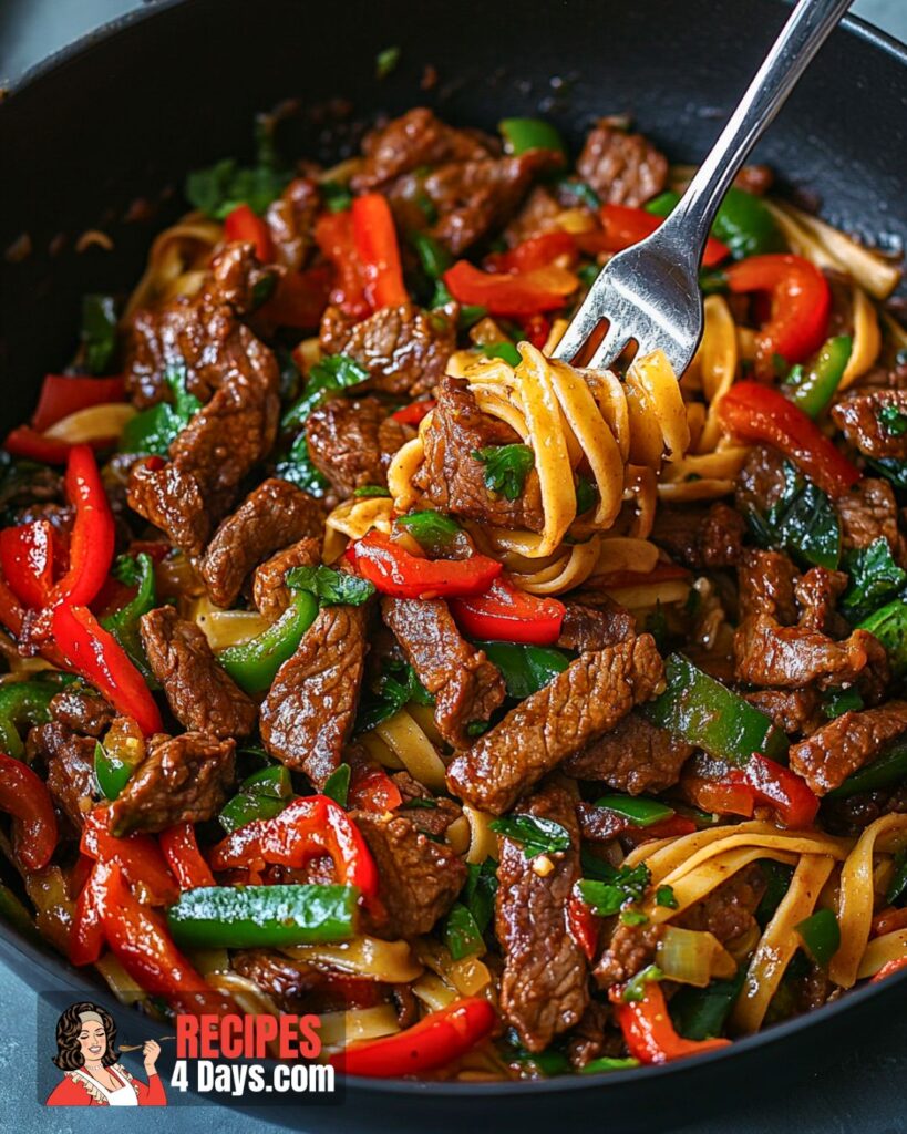 Pepper Steak Stir Fry Recipe