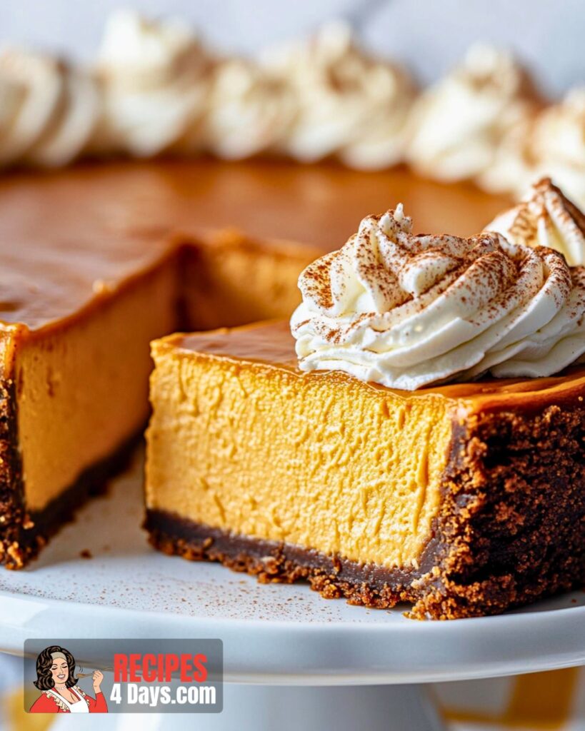 Pumpkin Cheesecake Recipe