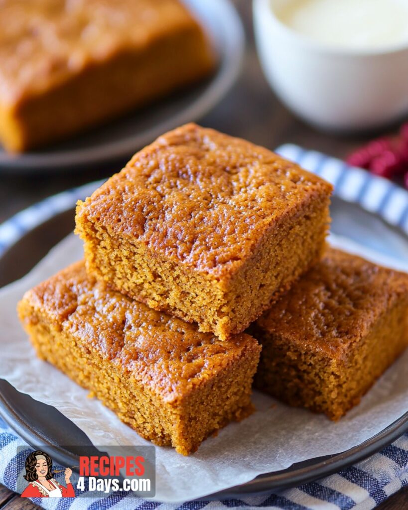 Pumpkin Snack Cake Recipe