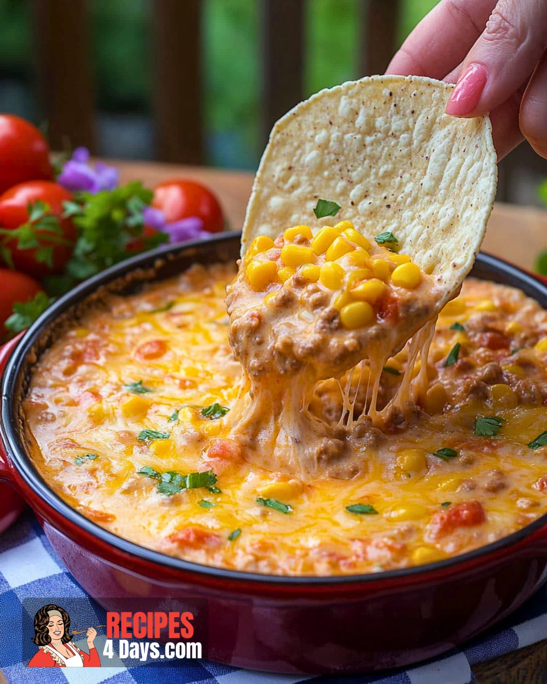 Real Cheese Sausage Queso Dip Recipe