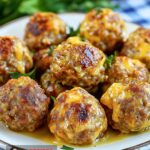 Sausage Crescent Cheese Balls Recipe