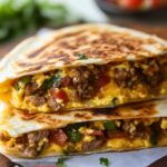 Sausage and Egg Breakfast Quesadillas Recipe