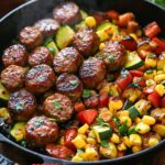 Sausage and Veggies Skillet Recipe