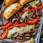 Sheet Pan Philly Cheesesteaks Recipe