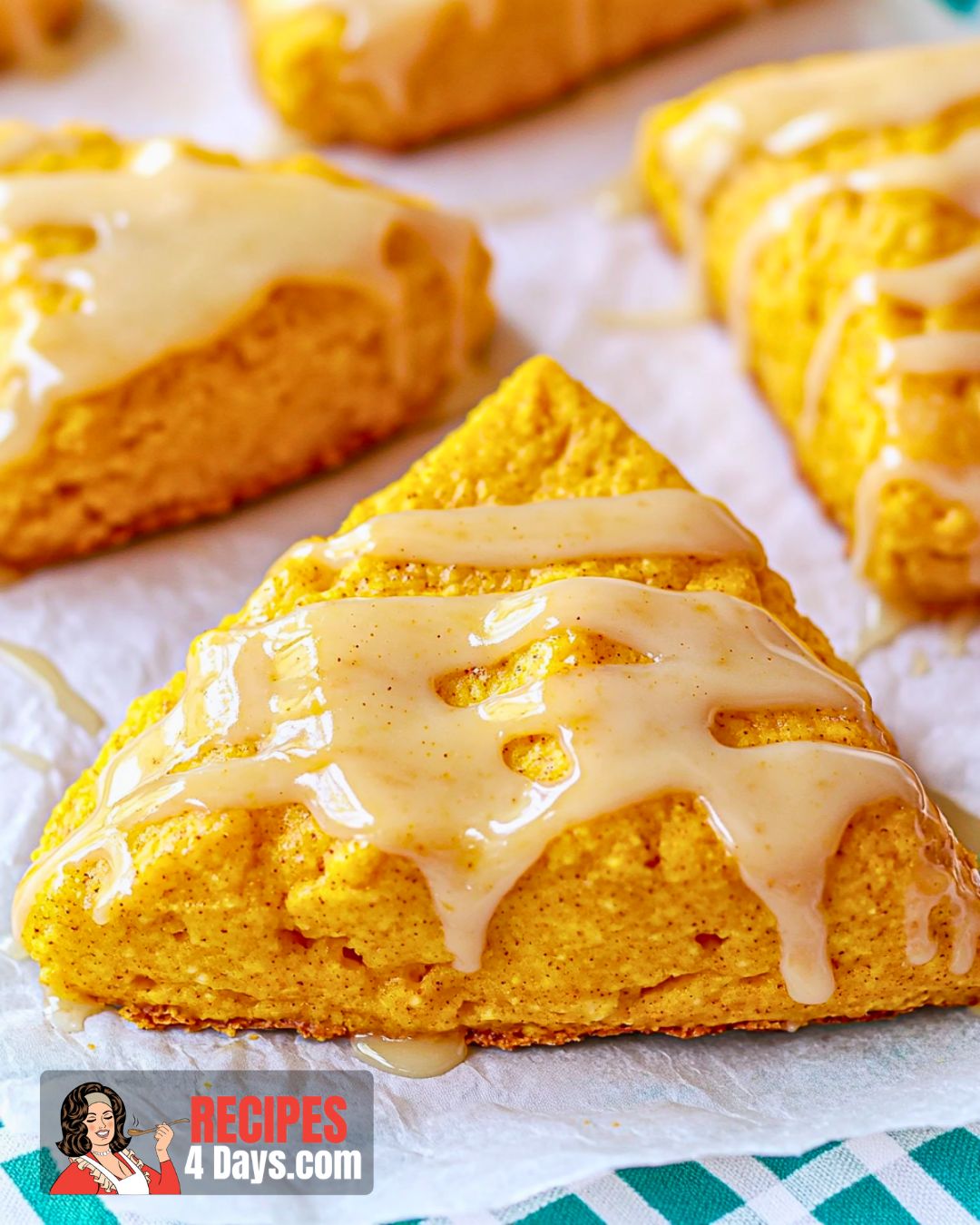 Soft & Crumbly Pumpkin Scones Recipe