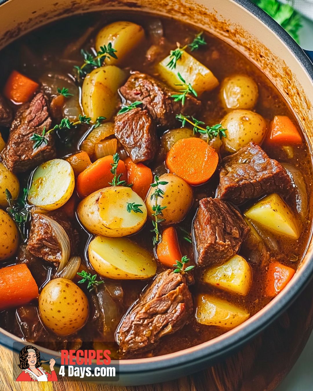 Spanish Beef Stew with Potatoes Recipe