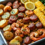 Super Easy Sheet Pan Shrimp Boil Recipe