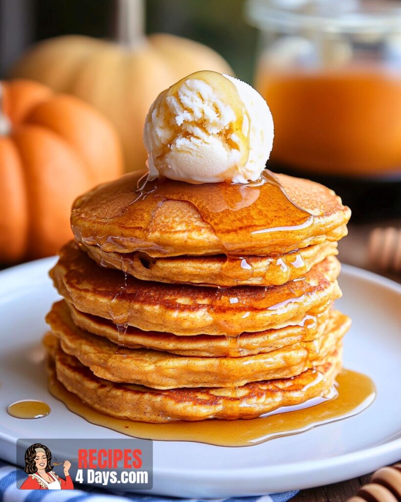 Whole Wheat Pumpkin Pancakes Recipe