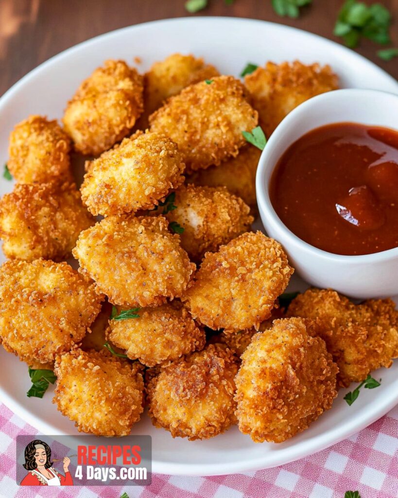 Air Fryer Chicken Nuggets Making