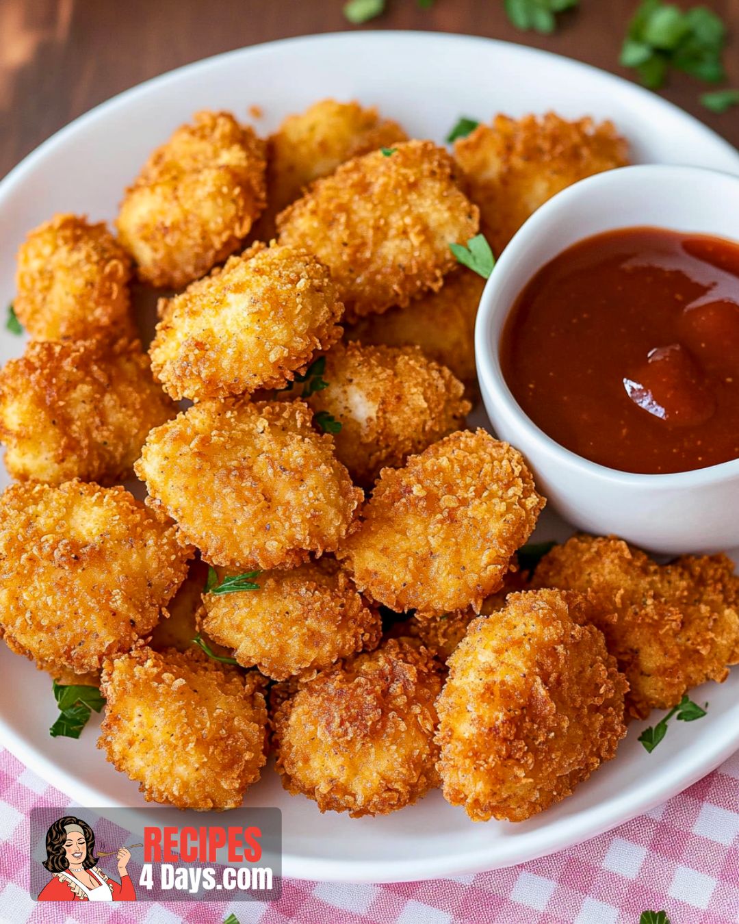 Air Fryer Chicken Nuggets Making