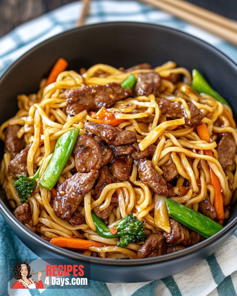 Beef Lo Mein Recipe