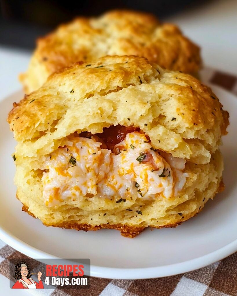 Crab Stuffed Cheddar Bay Biscuits Recipe