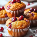 Cranberry Pumpkin Muffins