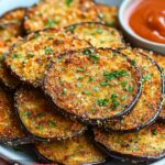 Making Crispy Baked Italian Eggplant