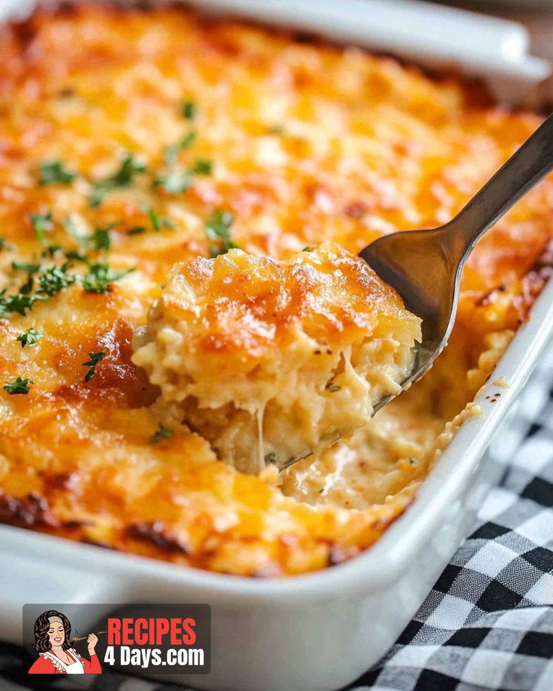 Easy Hash Brown Casserole Recipe