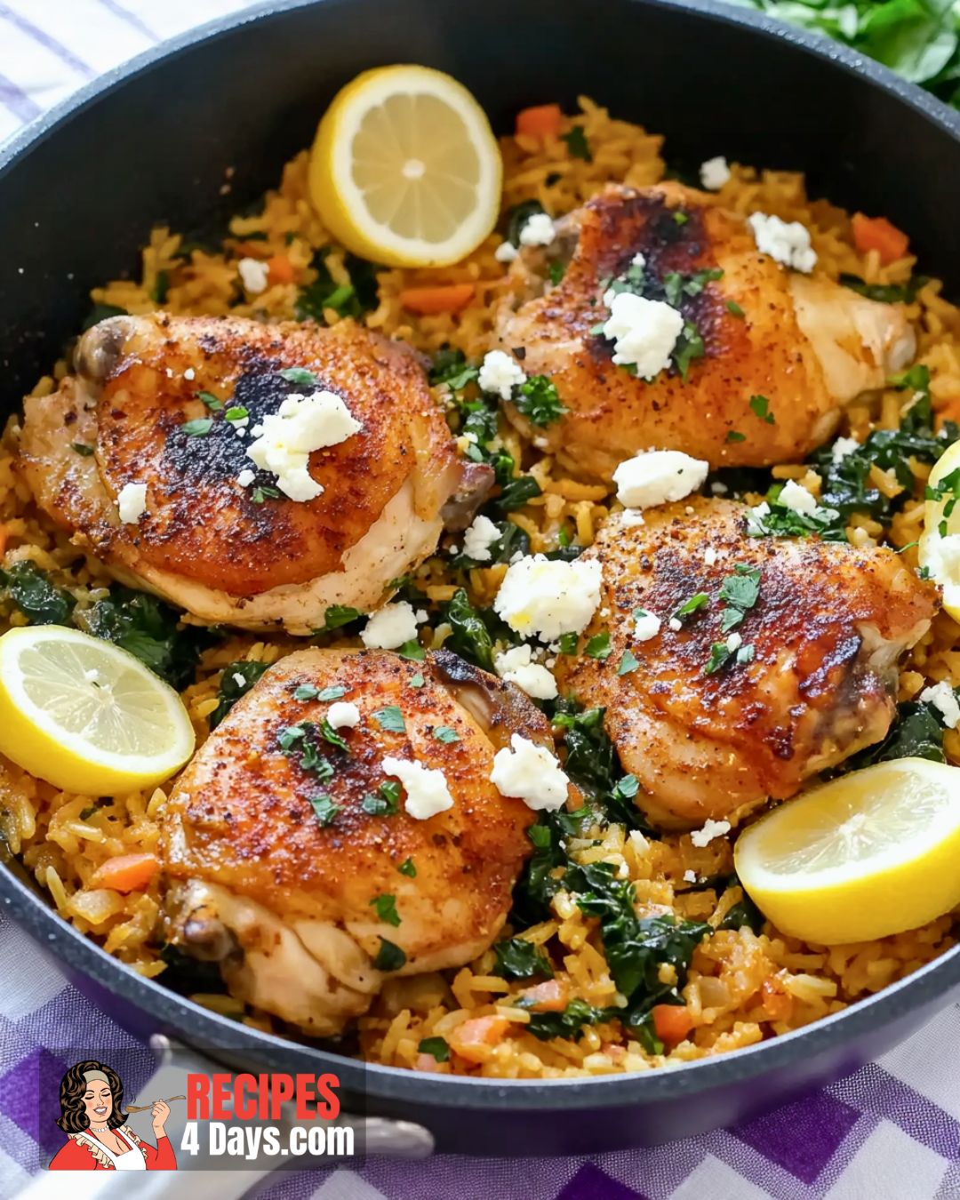 Greek Chicken and Rice Recipe