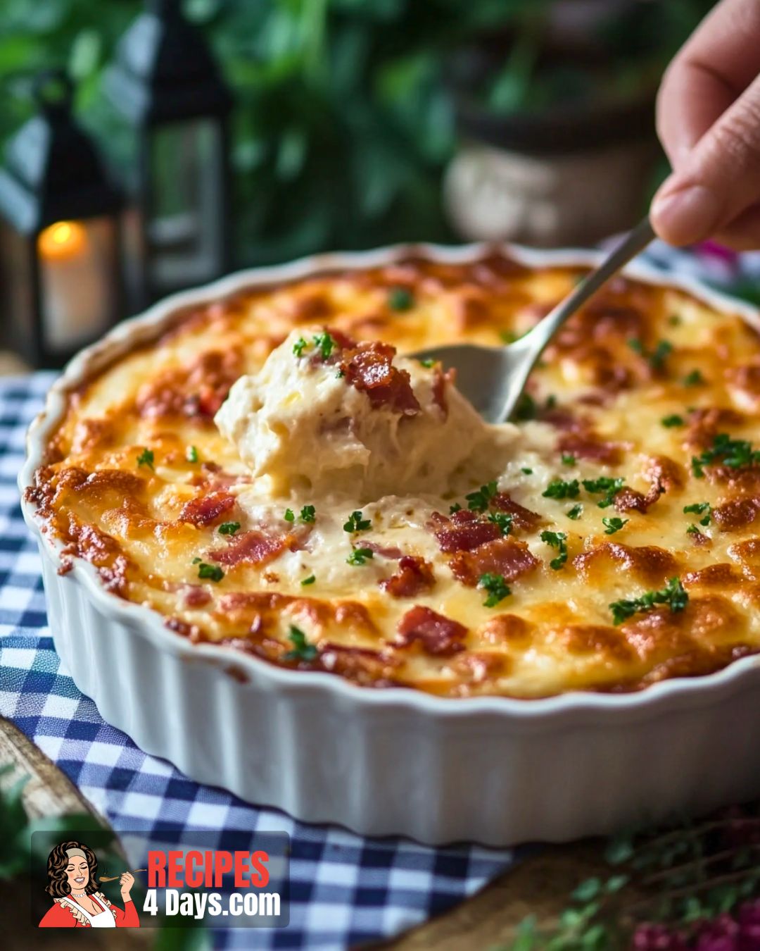 Hot Smoked Gouda Bacon Dip Recipe