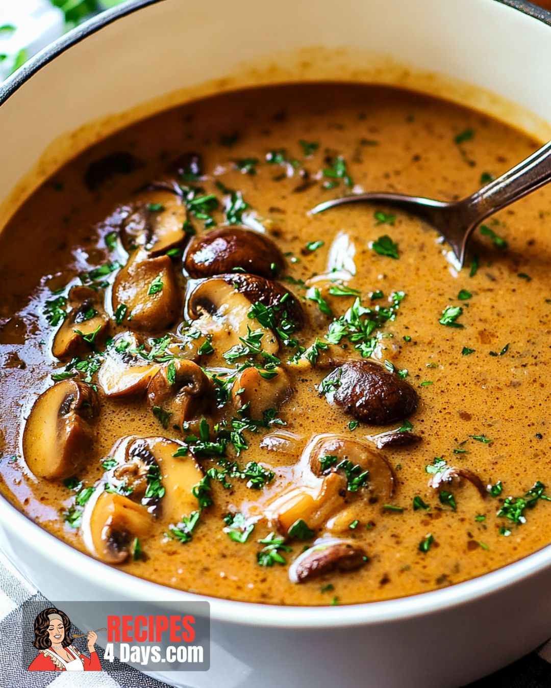 Hungarian Mushroom Soup Recipe