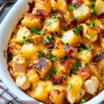 Loaded Chicken and Potato Casserole Recipe