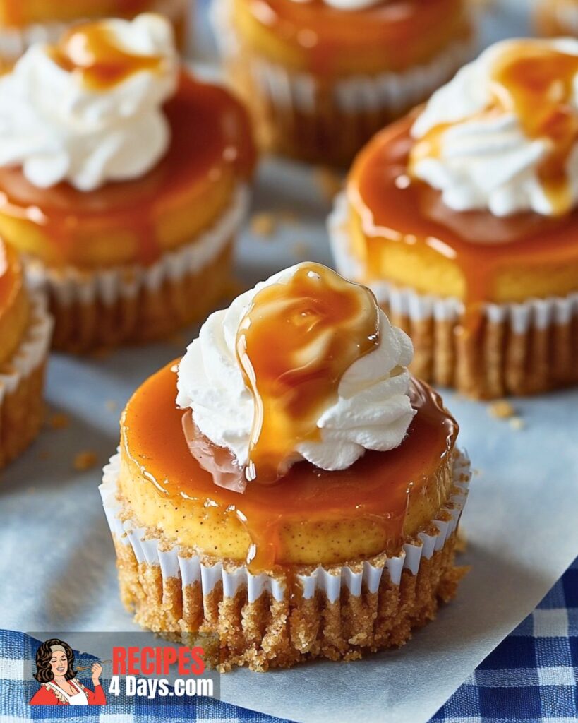 Mini Pumpkin Cheesecakes Recipe