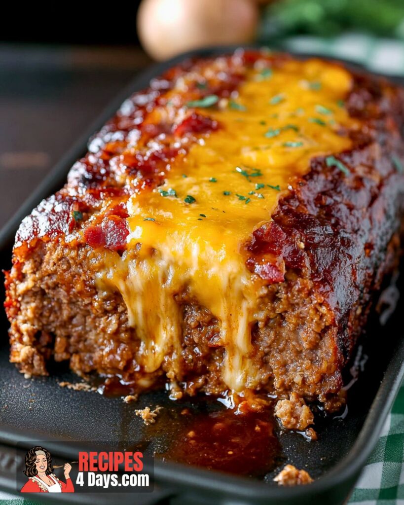 Smoked Bacon Cheeseburger Meatloaf Recipe