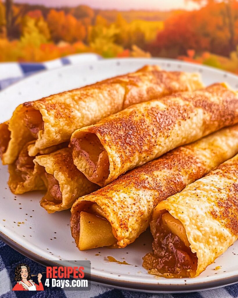 Air Fryer Apple Pie Taquitos Recipe