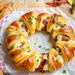 Bacon Brie Crescent Wreath Recipe