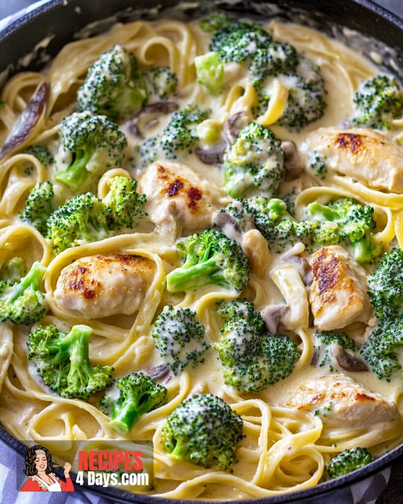 Chicken Broccoli Alfredo Recipe