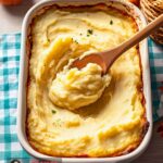 Creamy Baked Mashed Potatoes Recipe