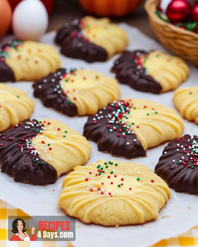 Making Danish Butter Cookies